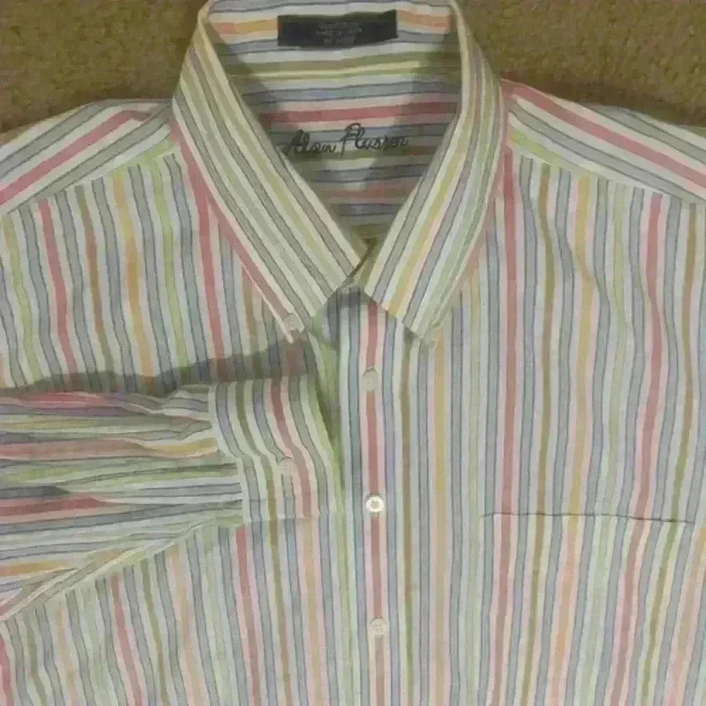 Alan Flusser Men’s XL Multicolor Striped Long Sleeve - Picture 1 of 8